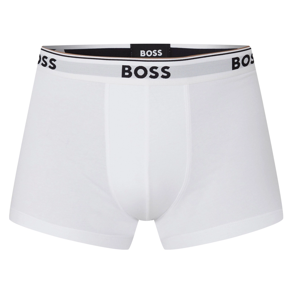Hugo Boss 3 Pack Power Boxer Shorts - White 100